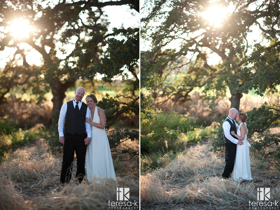 gorgeous California light for wedding