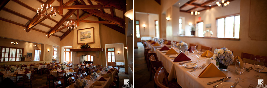 inside of la Provence for a wedding