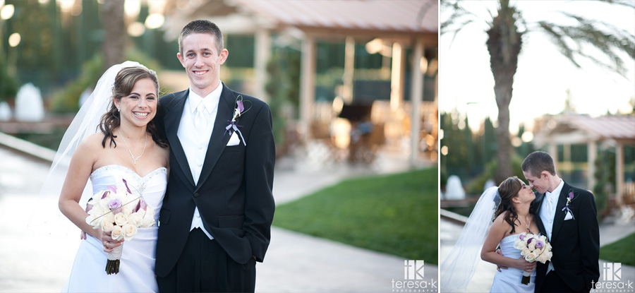 Arden Hills Resort Club Wedding by Sacramento Wedding photographer Teresa K first look at Arden hills