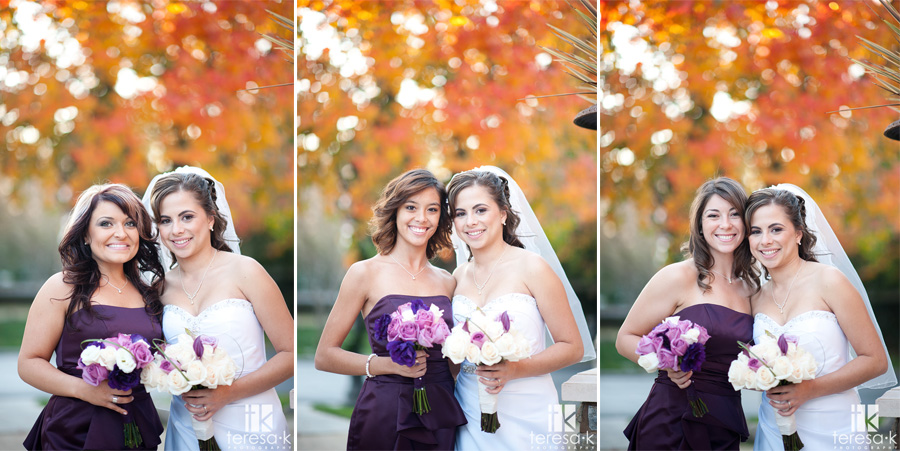 Arden Hills Resort Club Wedding by Sacramento Wedding photographer Teresa K bridesmaid portraits at Arden hills