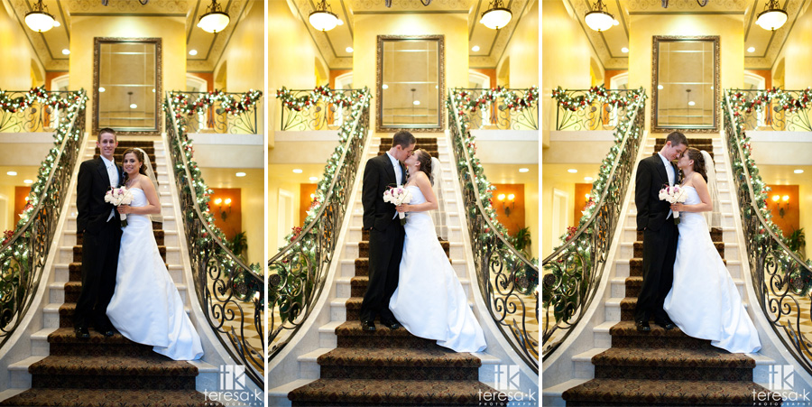 Arden Hills Resort Club Wedding by Sacramento Wedding photographer Teresa K December wedding at Arden hills