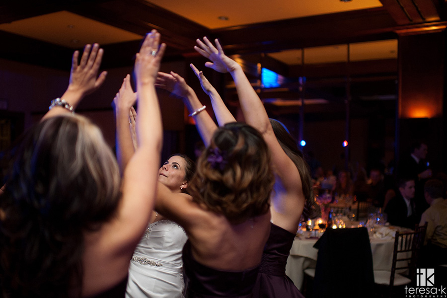 Sacramento area wedding and portrait photographer best of 2011 dancing bride at reception