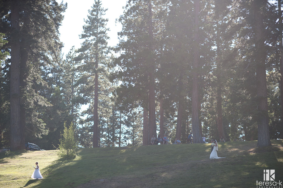 Sacramento area wedding and portrait photographer best of 2011 bride walking down aisle to wedding