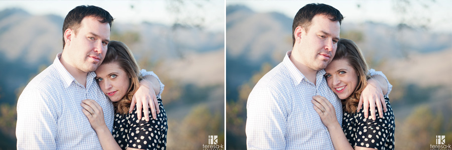 Oakland Engagement Session by Teresa K photography gorgeous end of day images of engaged couple