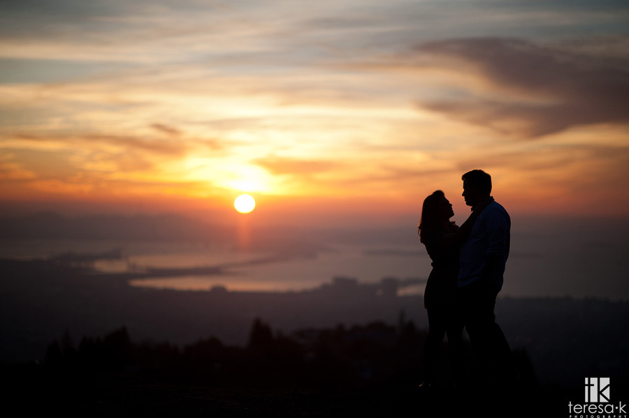 Oakland Engagement Session by Teresa K photography bay area sunset engagement